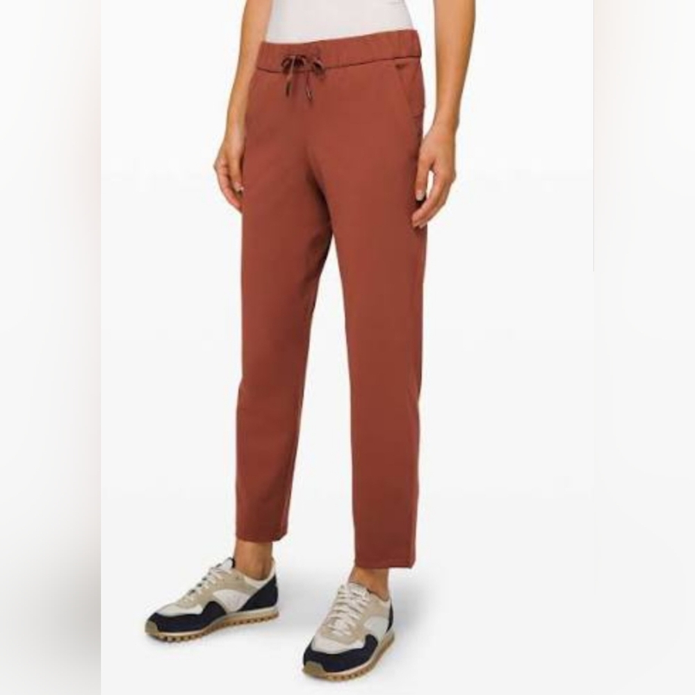 lululemon athletica Rust Track Pants